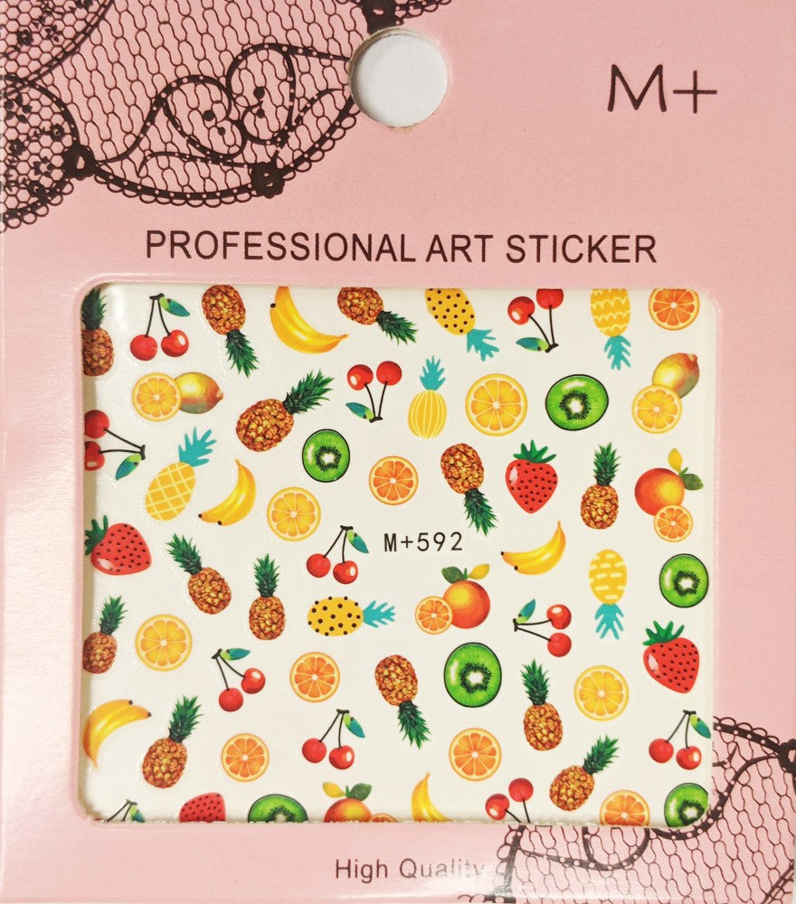 Nail art Summer Fruit stickers - MP592