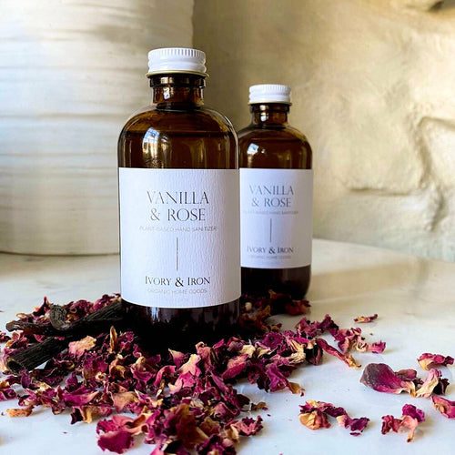 Igienizzante Mani Naturale alla Vaniglia e Rosa