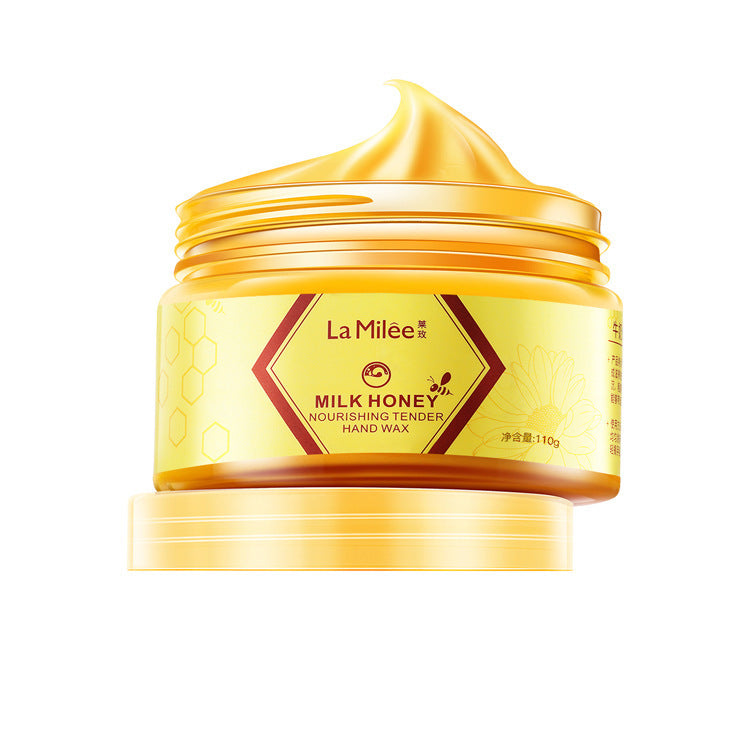 Milk and honey hand mask