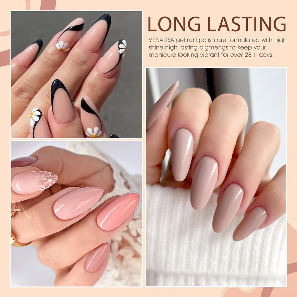 VENALISA – Sweet Glam • 6-Piece Gel Set