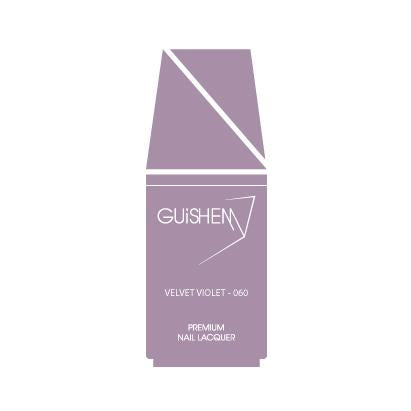 Smalto Premium GUiSHEM – Velvet Violet 060, Grigio Lavanda Crème