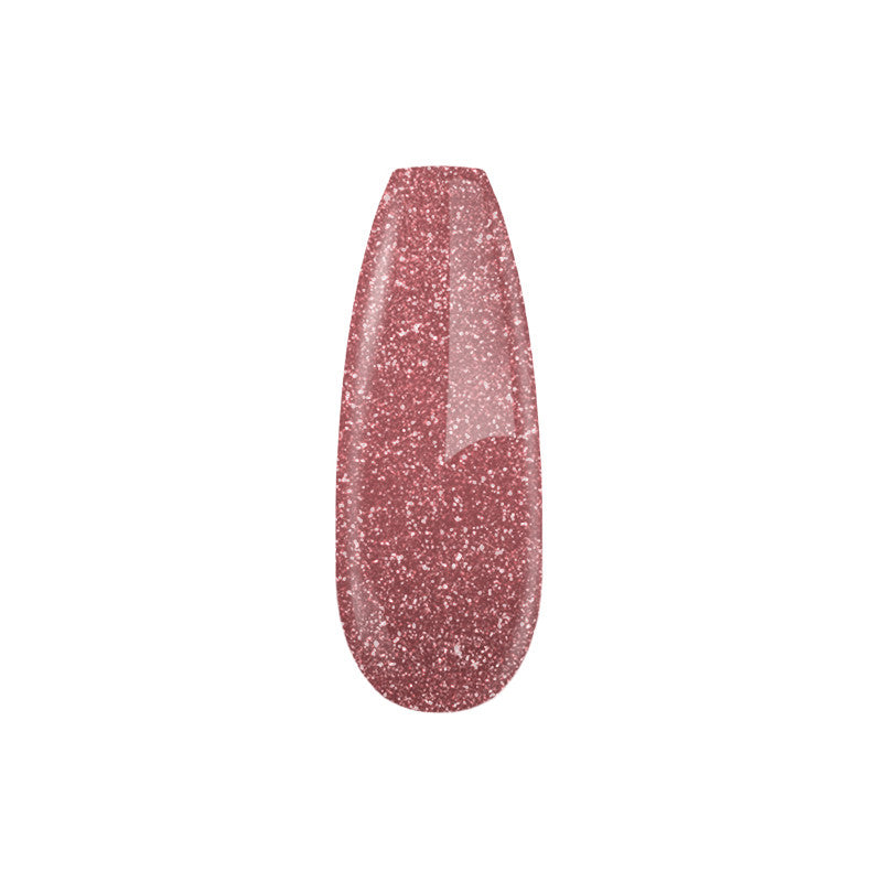 Gel Nail Polish - DN102 RoseGold Glitters 7ml