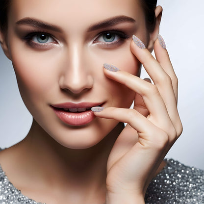 Gel Nail Polish - Sparkling Purple Unicorn - DN228 - 7ml - Hema free