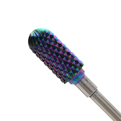 Carbide Grinding Bit - Rounded Cylinder - Medium (Multicolor)