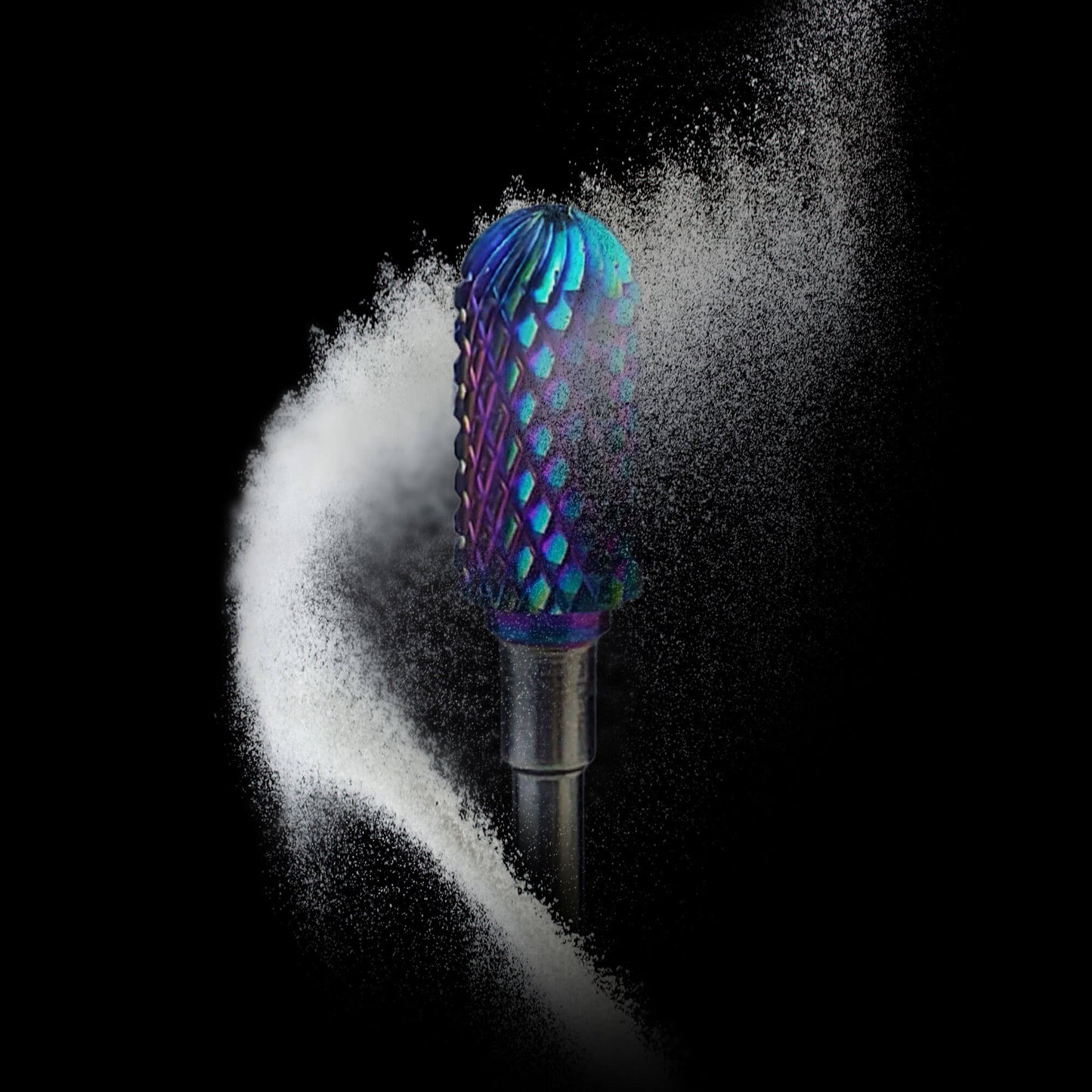 Carbide Grinding Bit - Rounded Cylinder - Medium (Multicolor)