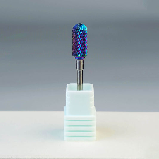 Carbide Grinding Bit - Rounded Cylinder - Medium (Multicolor)