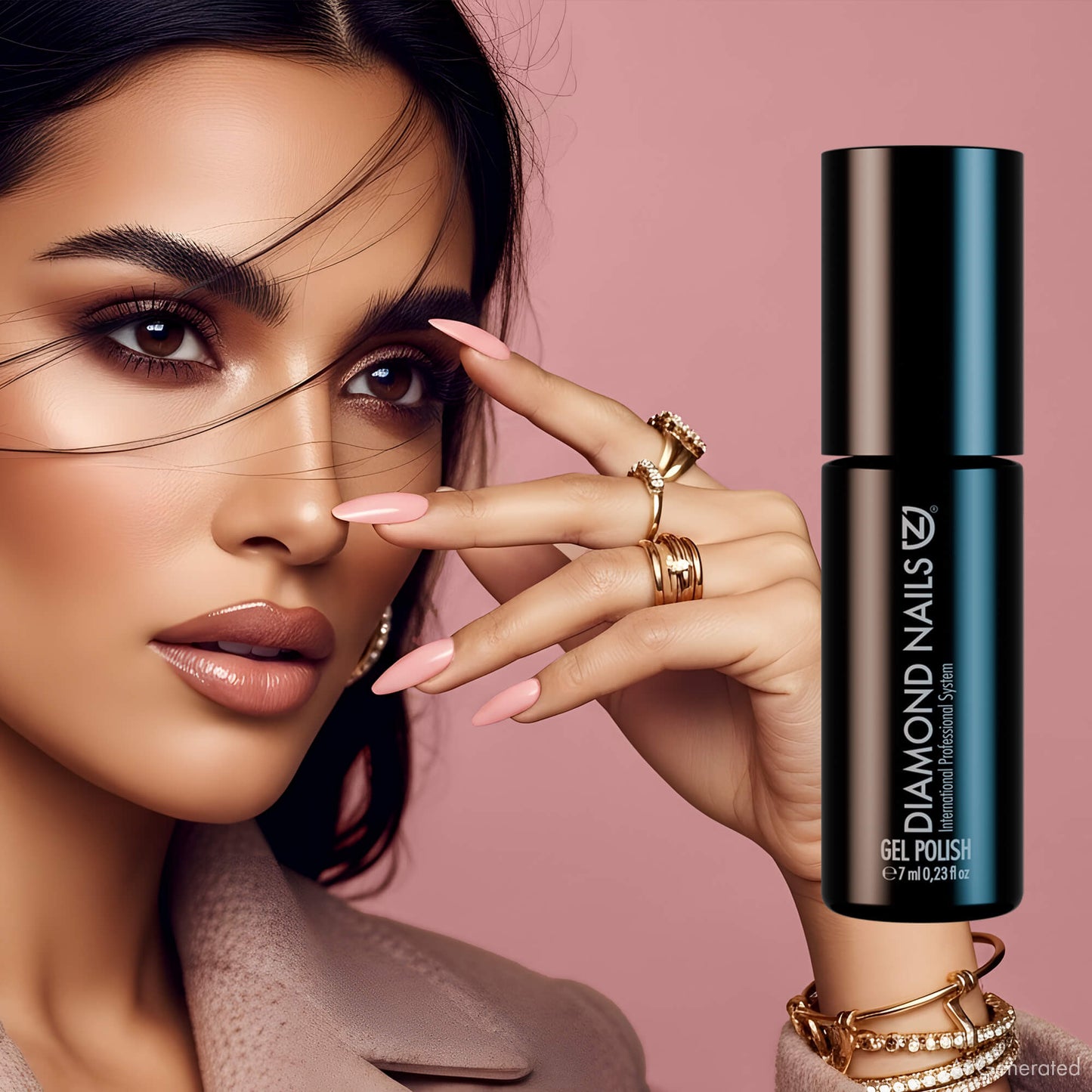 Gel Nail Polish - DN033 - Pinky nude 7ml