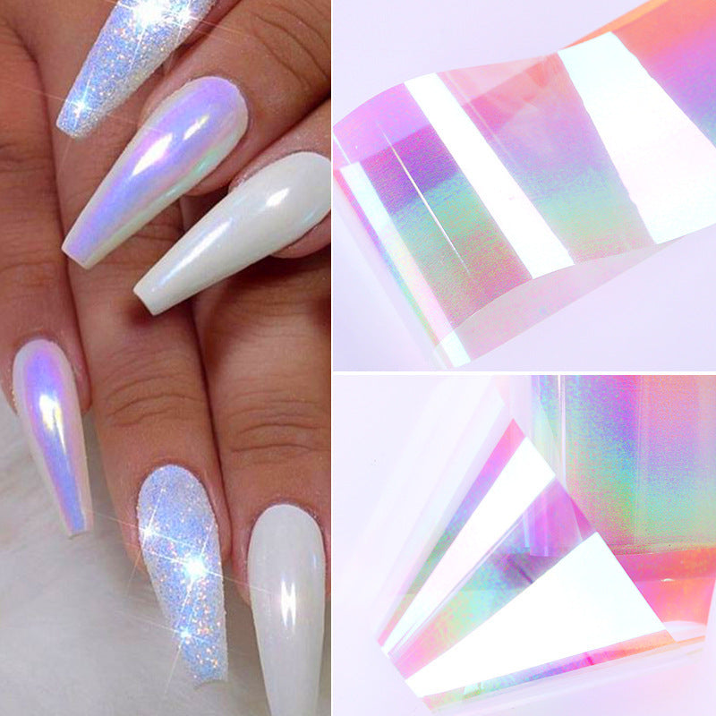 Aurora Marble Series Nail Foils – Nail Art Stickers