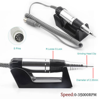 Nail polishing equipment