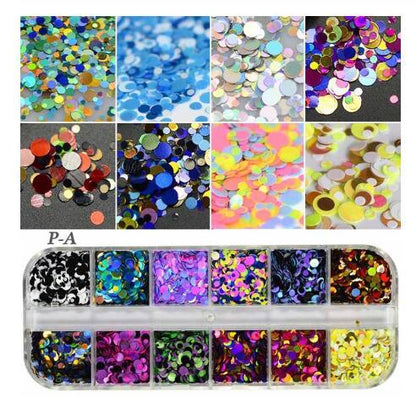 Holographic Hexagonal Sequins