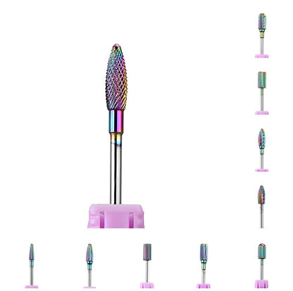 Tungsten steel polishing head