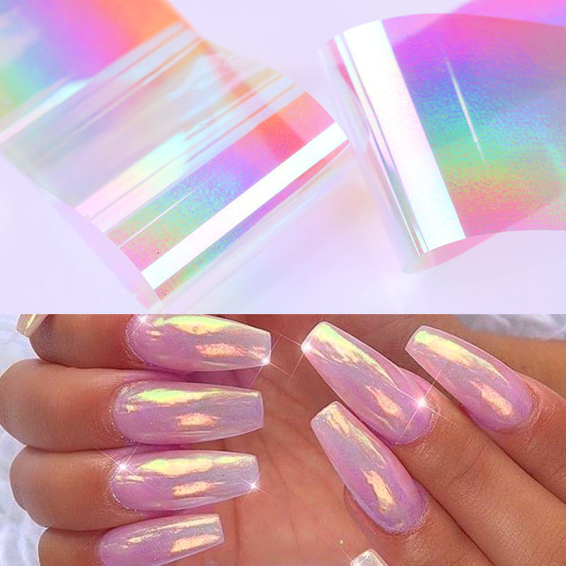 Aurora Marble Series Nail Foils – Nail Art Stickers