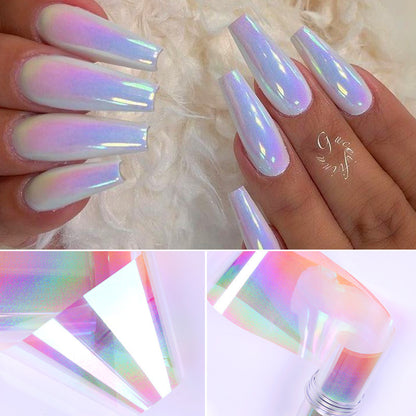 Aurora Marble Series Nail Foils – Nail Art Stickers