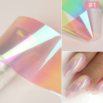 Aurora Marble Series Nail Foils – Nail Art Stickers