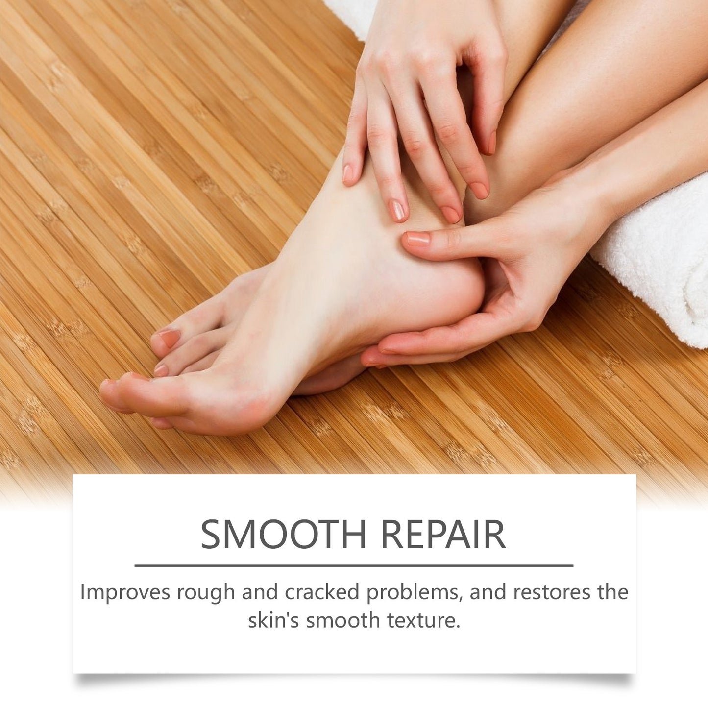 Nourishing, hydrating and softening cream for hands, feet and neck