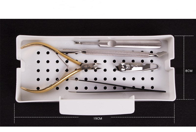 Nail art tool disinfectant box