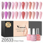 VENALISA – Ultimate Color & Glitter Collection • 12-Piece Gel Set By Nailé