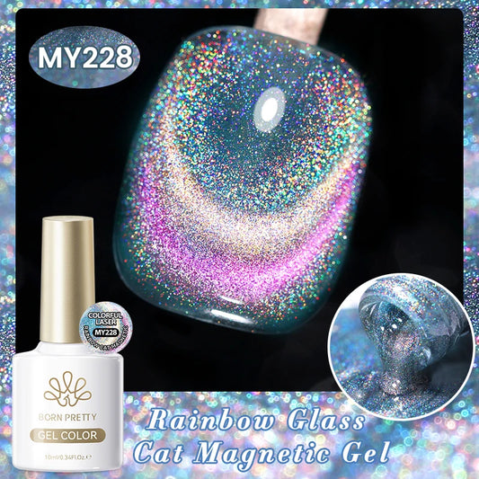 Born Pretty Cat Eye Rainbow