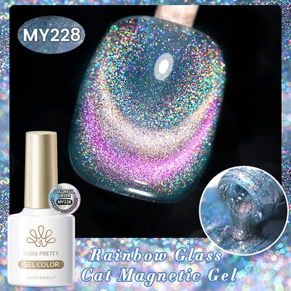 Born Pretty Cat Eye Violet Moonlight