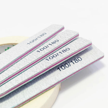 Lima per unghie mezzaluna 100/180 – Doppia faccia