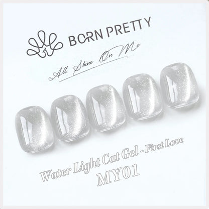 BORN PRETTY Gel Cat Eye 10ml – Effetto Luce Acqua Brillante con Glitter Scintillanti