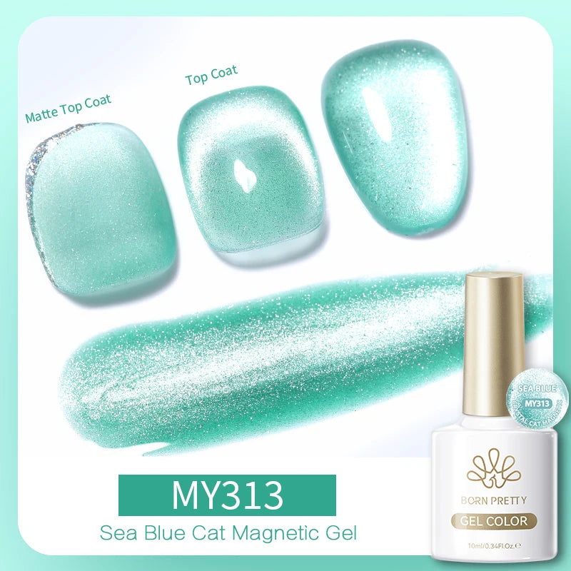 Born Pretty Cat Eye Violet Moonlight