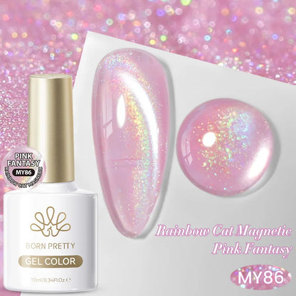 Born Pretty Cat Eye Violet Moonlight