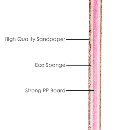 Lima per unghie mezzaluna 100/180 – Doppia faccia