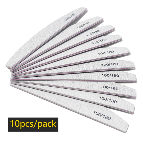 Lima per unghie mezzaluna 100/180 – Doppia faccia