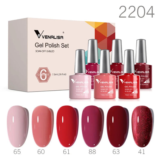 VENALISA – Autumn Intense • 6-Piece Gel Set