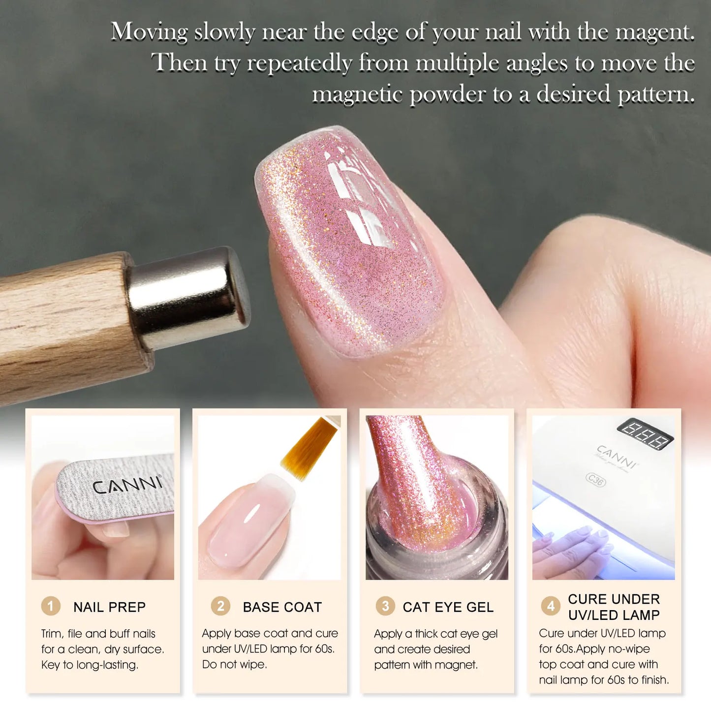 CANNI – Cat Eye Gel Semipermanente HEMA Free