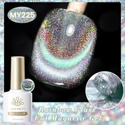 Born Pretty Cat Eye Violet Moonlight