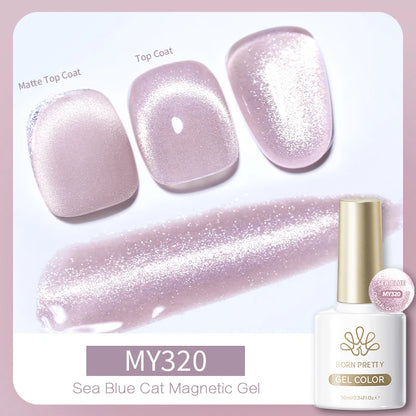 Born Pretty Cat Eye Violet Moonlight