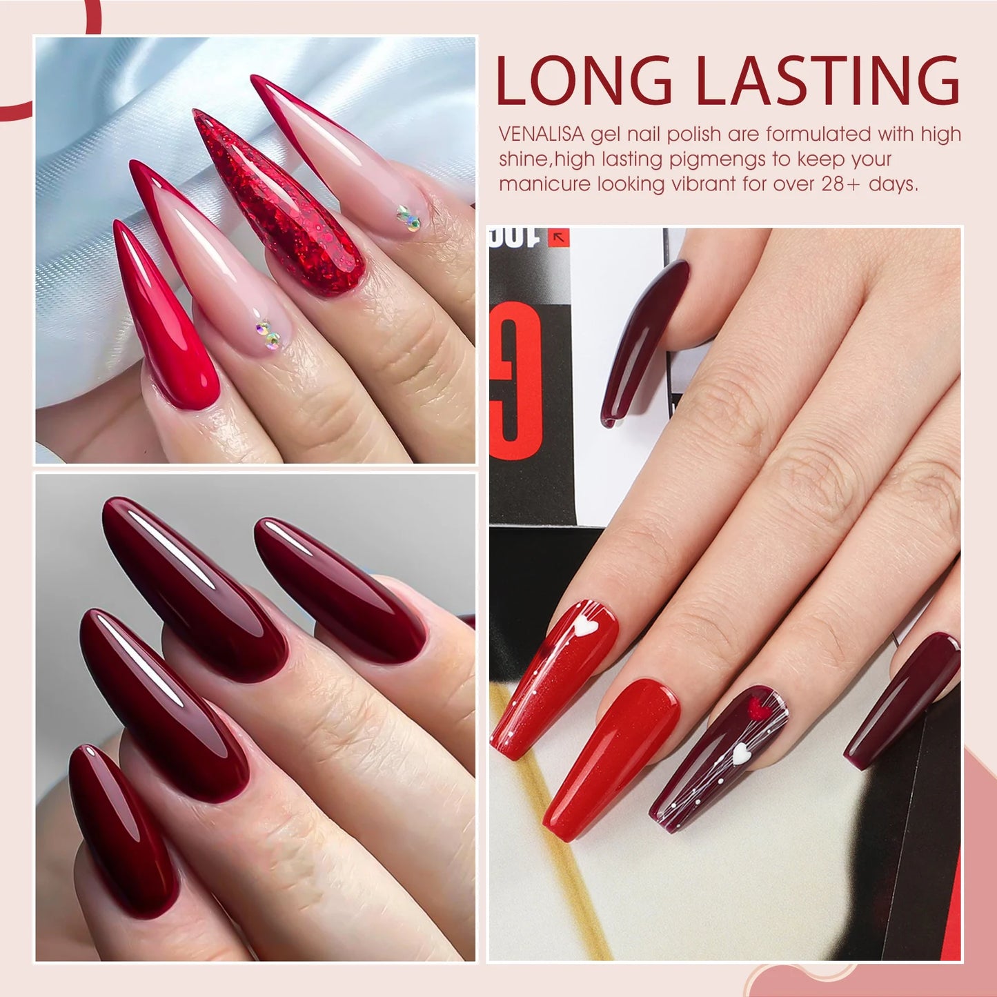 Collezione Eleganza Classica • Set da 6 Gel Polish Semipermanenti 2206