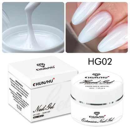Hard Gel Milky White – 30 ml