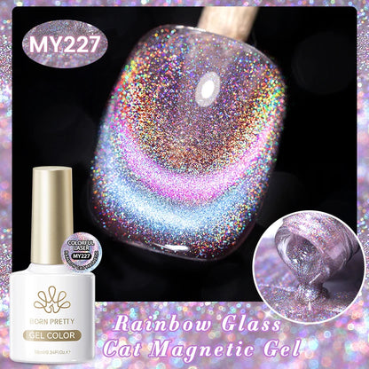 Born Pretty Cat Eye Violet Moonlight