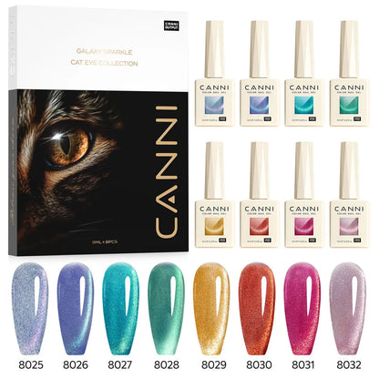 CANNI – Cat Eye Gel Diamond Hema Free Brillantezza magnetica, effetto gioiello.