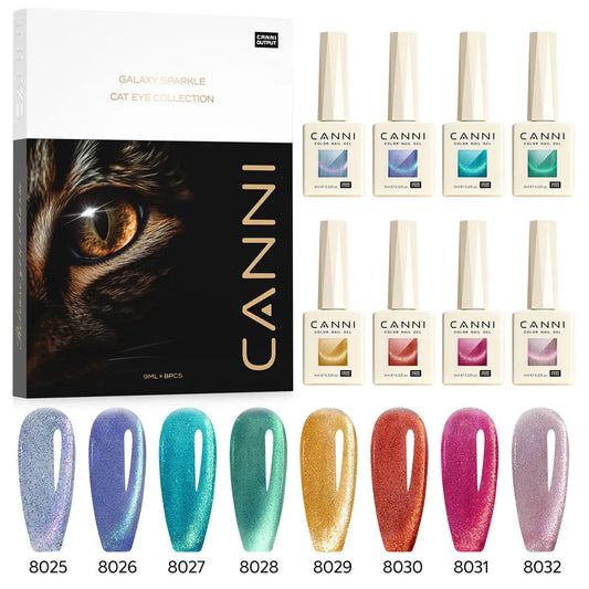 CANNI – Cat Eye Gel Diamond Hema Free Brillantezza magnetica, effetto gioiello.