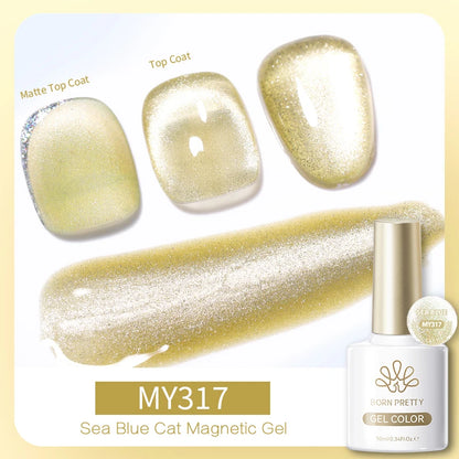 Born Pretty Cat Eye Violet Moonlight