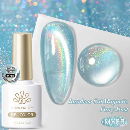 Born Pretty Cat Eye Violet Moonlight