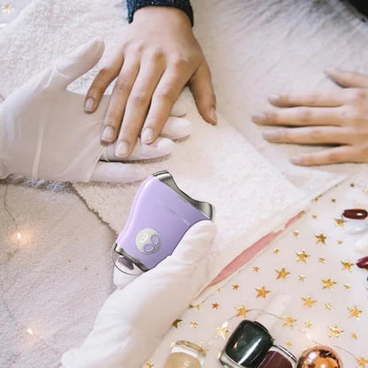 Electric Nail Cutter – Mango Shape, 3 Velocità, Ricaricabile 🍋💅