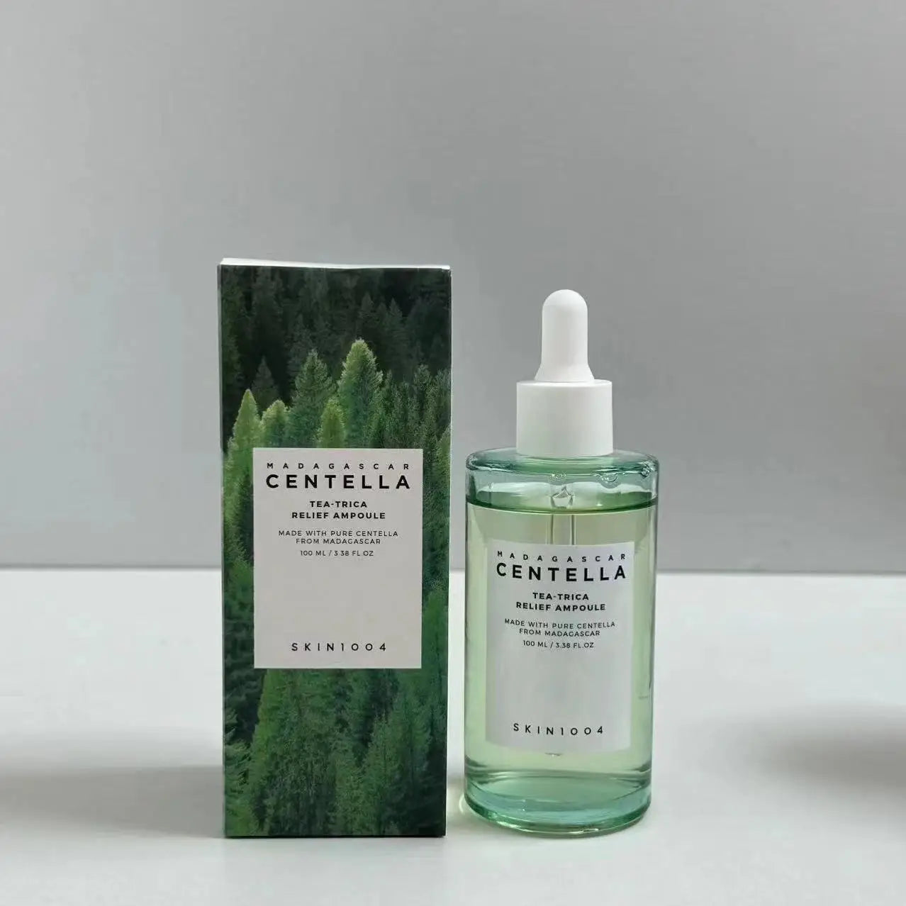 Centella Asiatica Skin Care Set — Face Serum | Idratante, Lenitivo, Illuminante | Skincare Coreana