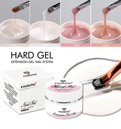 Hard Gel Milky White – 30 ml