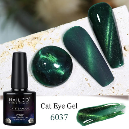 NAILCO Transparent Cat Eye Gel Polish – Crystal Magnetic Gel