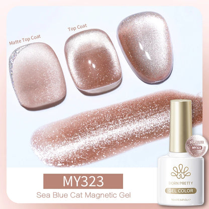 Born Pretty Cat Eye Violet Moonlight