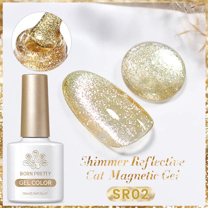 Born Pretty Cat Eye Violet Moonlight