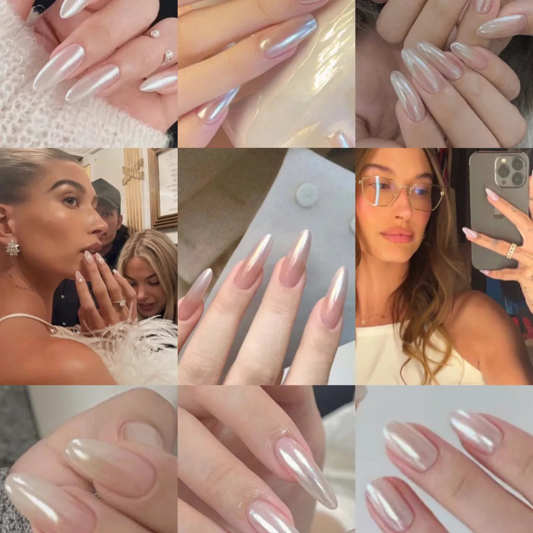 Moonlight Pearl Magic Mirror Powder – Polvere Aurora per Unghie