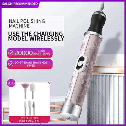 Fresa per Unghie Senza Fili