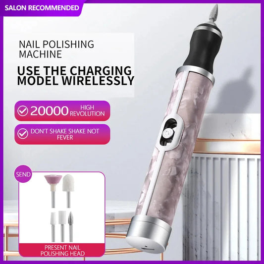 Fresa per Unghie Senza Fili