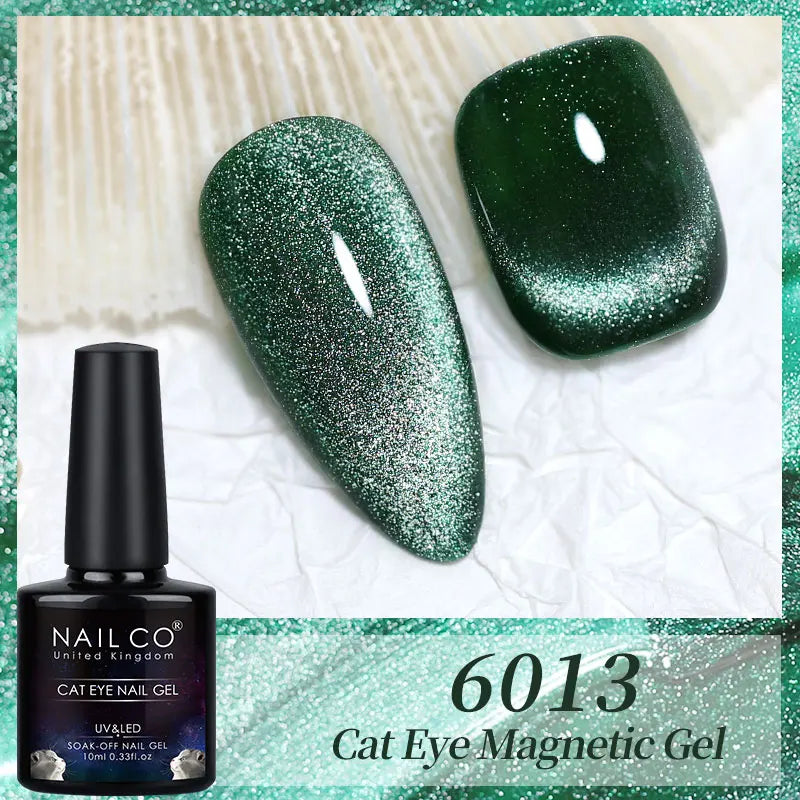 NAILCO Transparent Cat Eye Gel Polish – Crystal Magnetic Gel